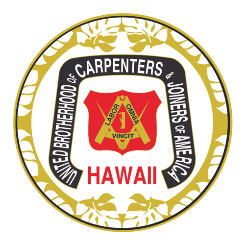 Hawaii Carpenters endorsement logo