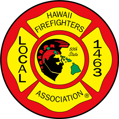 Hawaii Fire Fighters Association endorsement logo