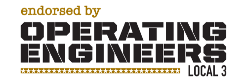 Operating Engineers Local 3 endorsement logo